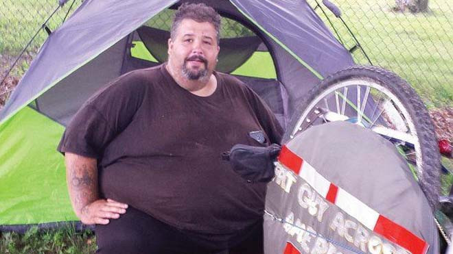 Đạp xe vòng quanh nước Mỹ để... giảm cân