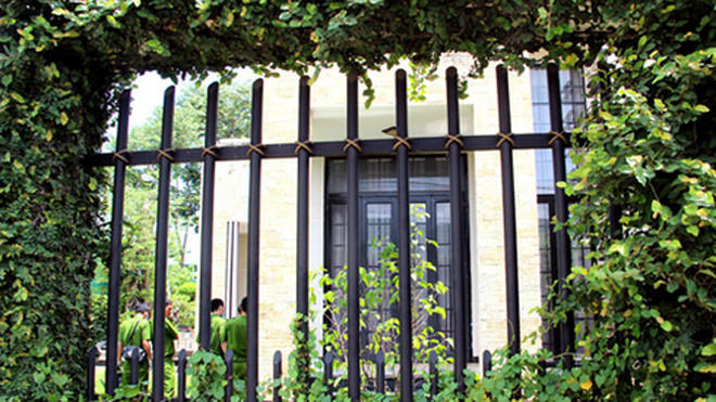 Căn biệt thự xảy ra vụ thảm sát. Ảnh: Vnexpress