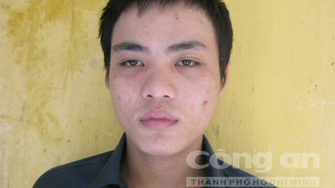 Đối tượng Phạm Chí Phong tại cơ quan điều tra