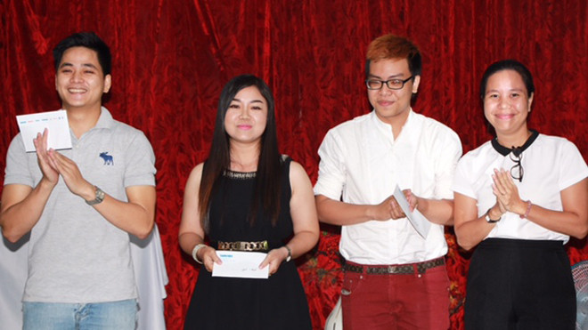 Trao giải cho các giọng ca đạt giải cao