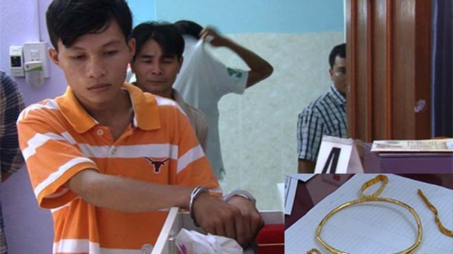 Trung khai đã đột nhập nhiều nhà dân để lấy cắp tài sản vào ban ngày. Ảnh: Công an cung cấp.