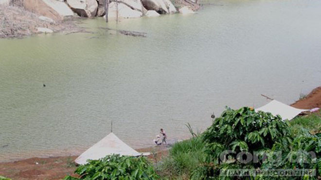 Khúc mương xảy ra vụ đuối nước