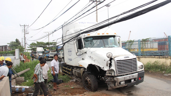 Hiện trường vụ tai nạn