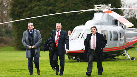 Về hưu song Sir Alex vẫn rất năng động trong cuộc sống