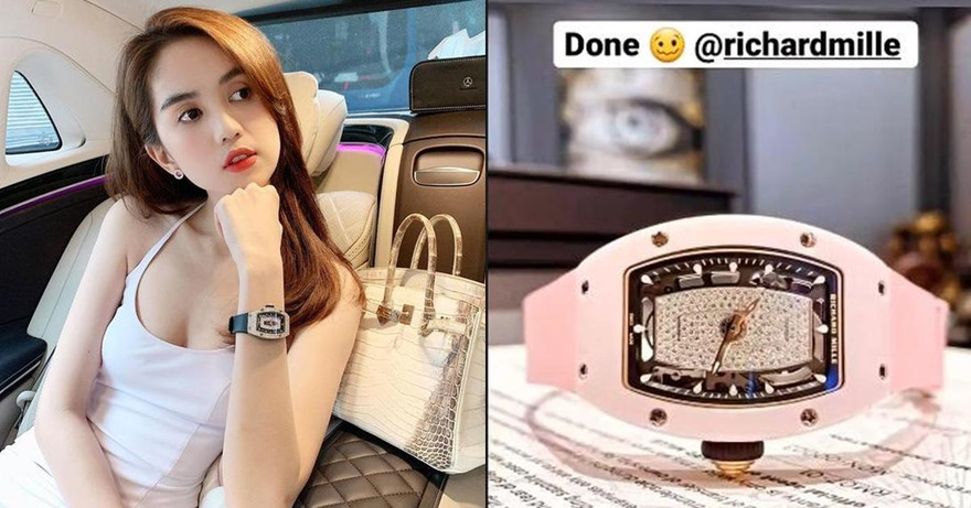 Dẫu nhà vừa bị mất trộm, Ngọc Trinh hết khoe siêu xe 30 tỷ lại sắm đồng hồ 2,6 tỷ đồng