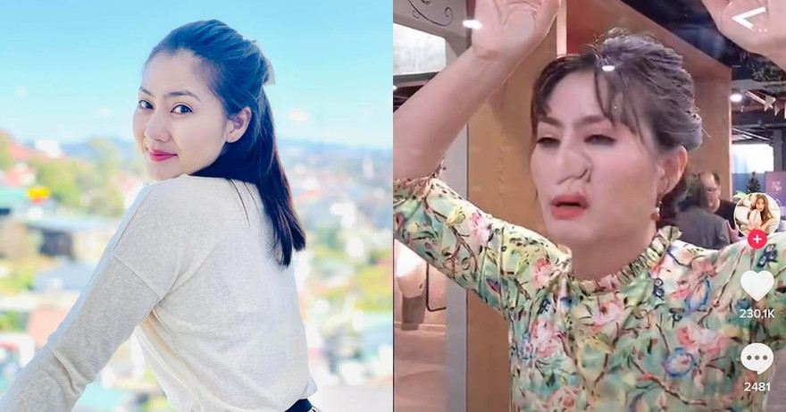 Ngọc Lan không ngại "đánh mất hình tượng" để chứng minh vẻ đẹp tự nhiên, không hề dao kéo