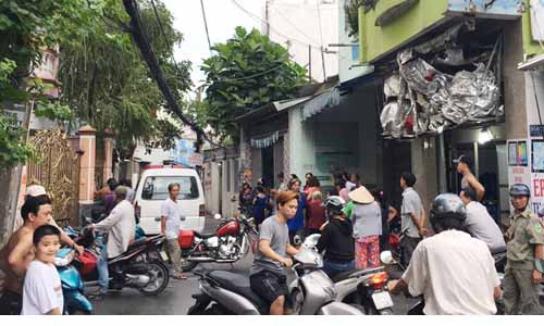 Hàng xóm của nạn nhân khá bất ngờ khi án mạng xảy ra