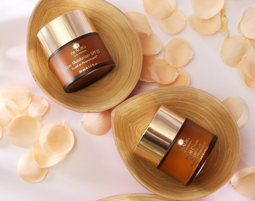 (Kem dưỡng ban ngày và ban đêm của DeAura chứa lượng lớn Niacinamide)