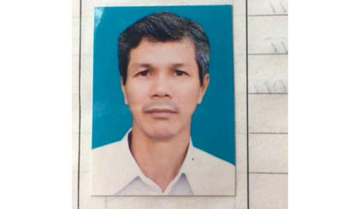 Ảnh thầy Lân đã được đồng nghiệp chia sẻ lên mạng xã hội để mong mọi người hỗ trợ tìm kiếm