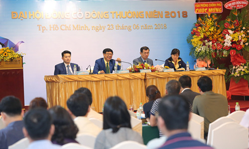 ĐHCĐ HQC: Đặt mục tiêu tăng doanh thu gấp 3 lần năm 2018 