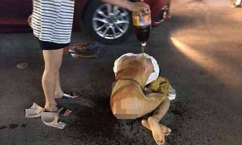 Vụ đánh ghen bằng nước mắm và bột ớt ở Thanh Hóa.