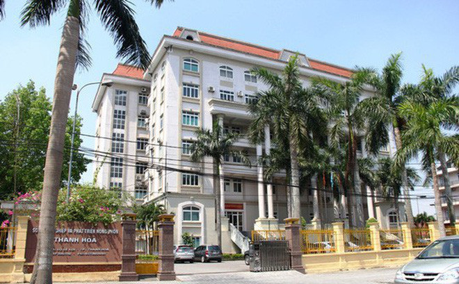 Trụ sở Sở Nông nghiệp và Phát triển nông thôn Thanh Hóa. Ảnh: Người lao động