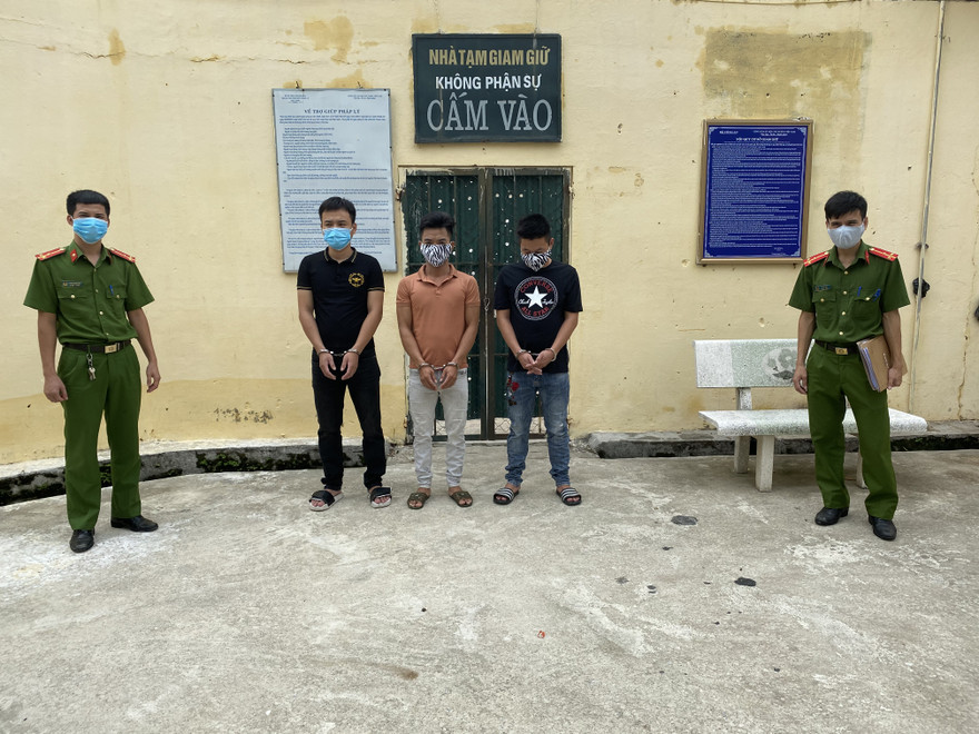 Ba đối tượng bị bắt giữ