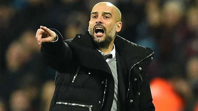 Guardiola đã sớm "đầu hàng" trong cuộc đua tới chức vô địch. Ảnh: Reuters.