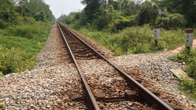 Vị trí xảy ra vụ tai nạn thương tâm. Ảnh: Thiên Lâm.