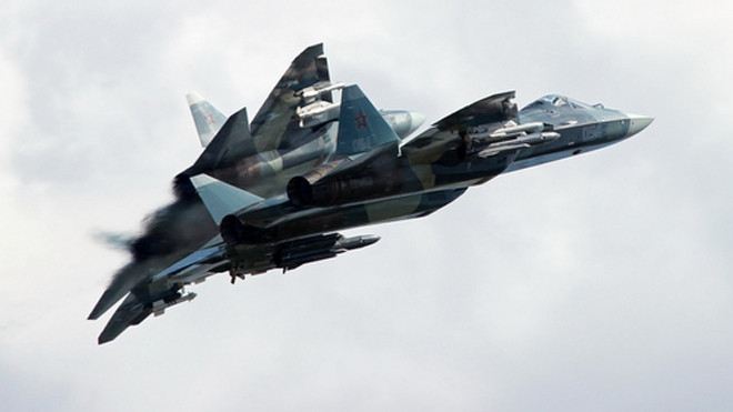 Tiêm kích T-50 mang các loại vũ khí đối không và đối hải. Ảnh: Russian Planes.