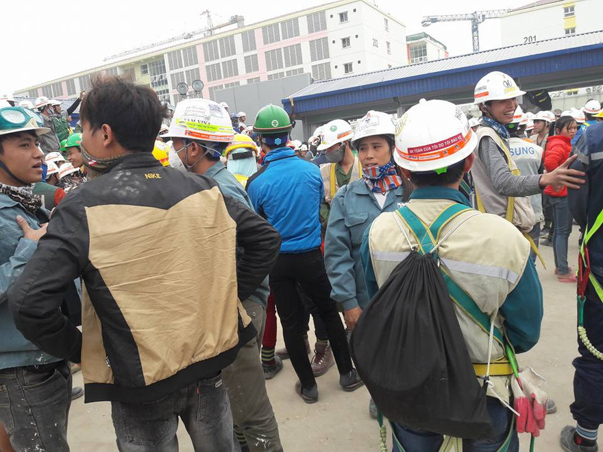 Ảnh công nhân cung cấp