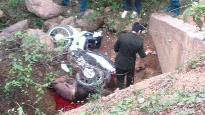 Hiện trường vụ tai nạn. Ảnh: TL