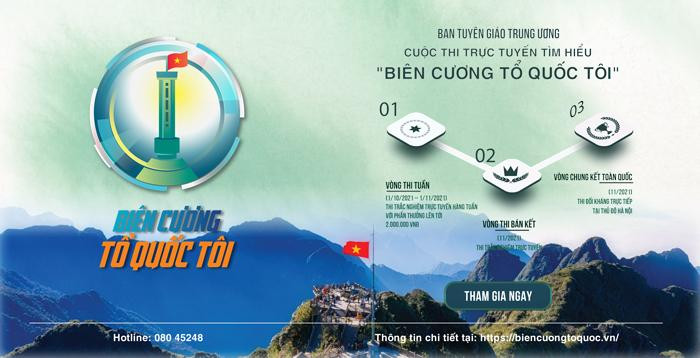 Khởi động cuộc thi trực tuyến tìm hiểu 'Biên cương Tổ quốc tôi'