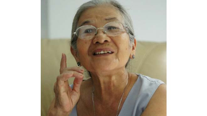 Nghệ sĩ tự tin khẳng định mình vẫn còn đủ minh mẫn và sức khỏe cho các cảnh quay trên phim trường. Ảnh: Thanh Viên.