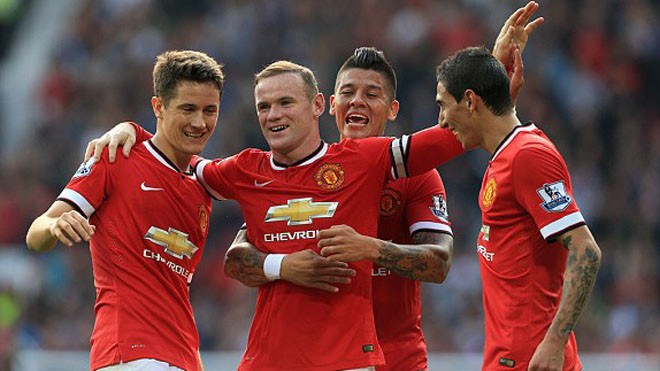 M.U hiện sở hữu rất nhiều cầu thủ thuận chân trái