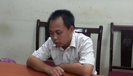 Đối tượng Phan Thanh Bình tại cơ quan điều tra