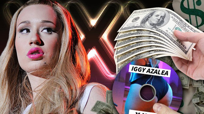 Iggy được trả triệu USD cho clip 'nóng'.