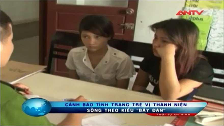 Cảnh báo tình trạng trẻ vị thành niên 'đi bụi và sống bầy đàn'