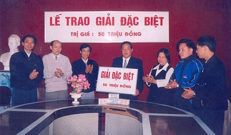 Năm 1991, giải đặc biệt chỉ là 50 triệu đồng. 