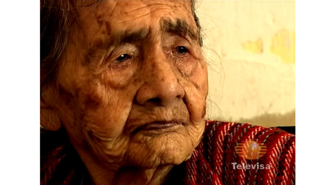 Cụ Leandra Becerra Lumbreras. Ảnh: Televisa.