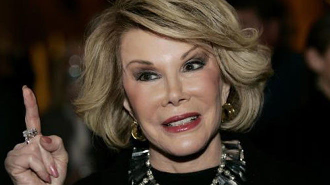 Danh hài Joan Rivers qua đời ở tuổi 81 - Ảnh: Reuters 