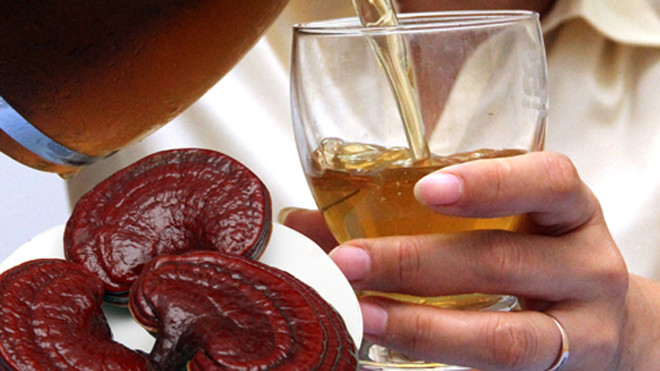 Người dùng hoàn toàn có thể sắc linh chi với nước sôi uống thay nước hằng ngày. 