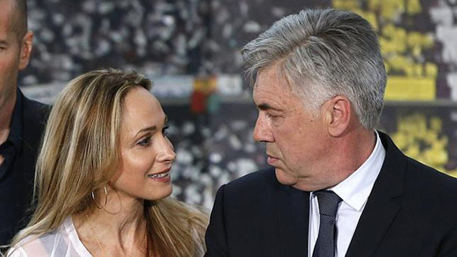 Mariann hạnh phúc bên Ancelotti