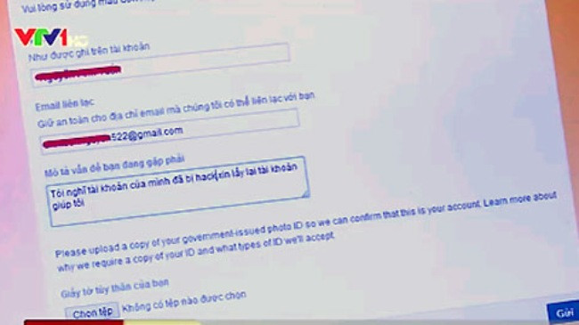 Hướng dẫn lấy lại tài khoản Facebook bị đánh cắp