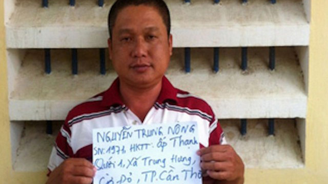 Kẻ cầm đầu vụ bắt cóc tại cơ quan công an. 