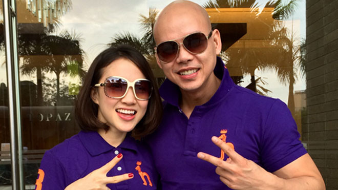 Vợ chồng Phan Đinh Tùng vẫn hạnh phúc mặn nồng sau 6 năm bên nhau.