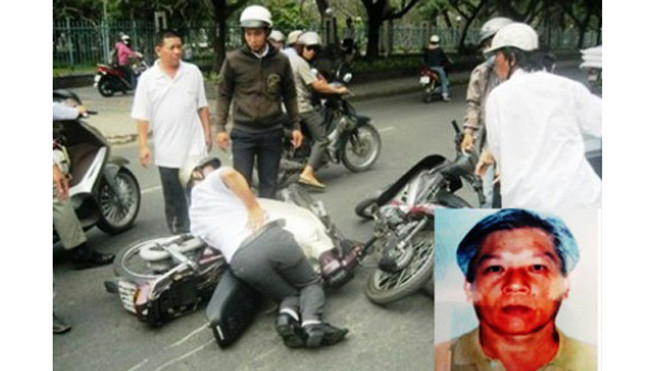 Đối tượng Võ Văn Nhiều trong băng “diễn viên” đường phố không lạ gì với các trinh sát công an