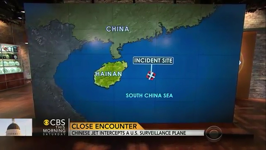 [ĐỒ HỌA] Chiến đấu cơ Trung Quốc “lộn vòng” sát máy bay Mỹ