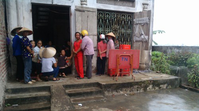  Hiện trường nơi xảy ra vụ việc.