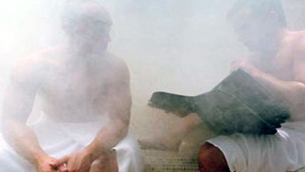 Xông hơi quá nhiều có thể khiến nam giới mắc chứng vô sinh. Ảnh minh họa