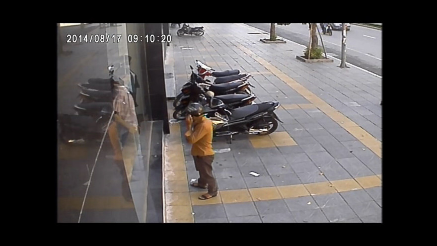 Trộm phá khóa xe Airblade trong “nháy mắt”