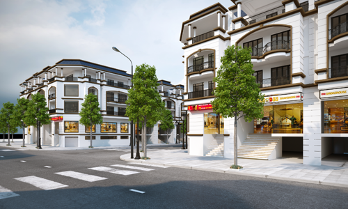 Fairy Town Vĩnh Yên Centre Point được thiết kế theo phong cách hiện đại.