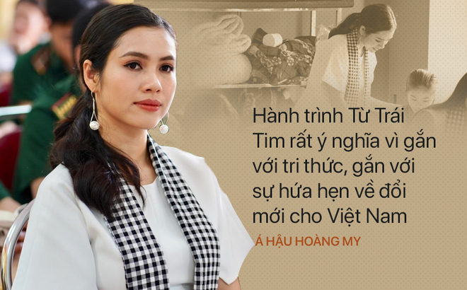 Á hậu Hoàng My lý giải: Siêu xe, người đẹp liên quan gì đến sách và tri thức?