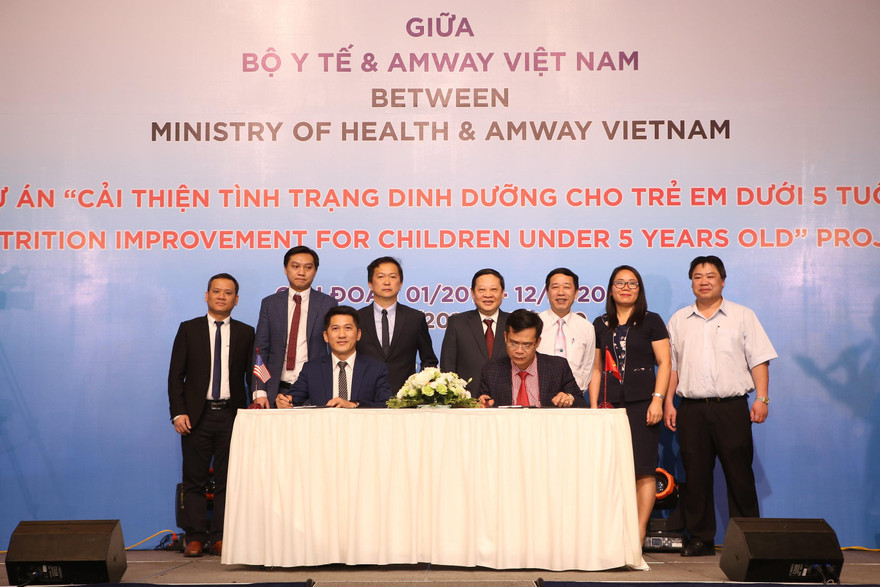 Bộ Y tế và Amway Việt Nam ký thỏa thuận hợp tác