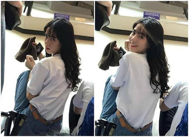 Bức ảnh ghi lại khoảnh khắc phản ứng nhanh của Kim Yến