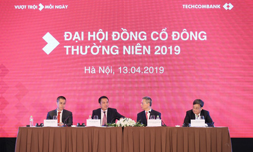Techcombank công bố kế hoạch vượt trội có lợi nhuận trước thuế dự kiến 11.750 tỷ