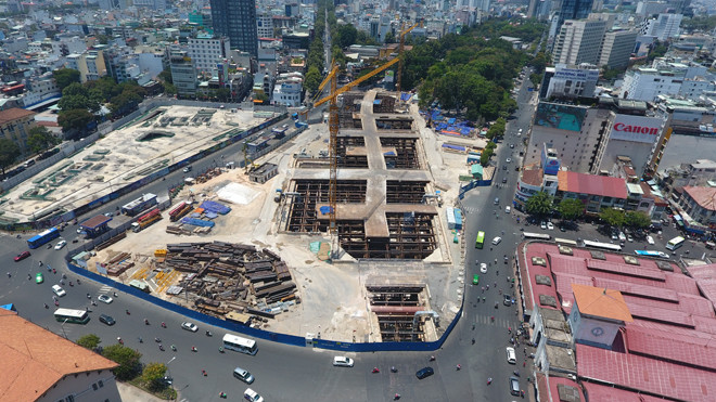 Gói thầu CP1A dự án metro Bến Thành – Suối Tiên do Cienco 4 thi công