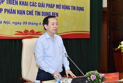 Phó Thống đốc Đào Minh Tú phát biểu tại Hội nghị