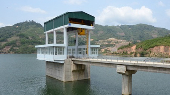 Vị trí công nhân Hổ bị ngạt nước khi kiểm tra van nhận nước vào hầm.