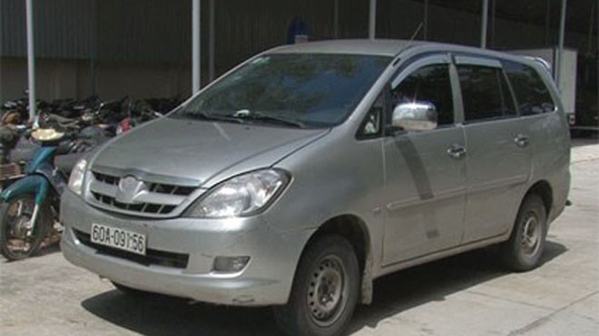 Phương tiện các đối tượng thuê để đi gây án